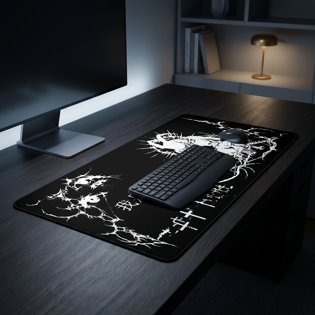Chinese Demon Desk Mat – Dark Cybersigilism