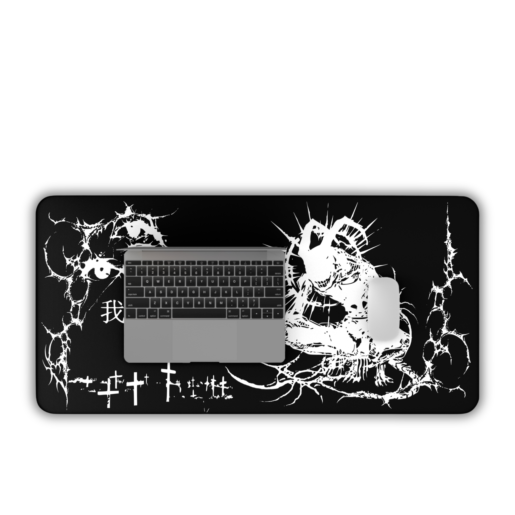 Chinese Demon Desk Mat – Dark Cybersigilism